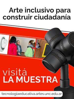 Banner muestra arte inclusivo